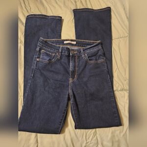 Wrangler Dark Blue Women's Straight Leg Jeans